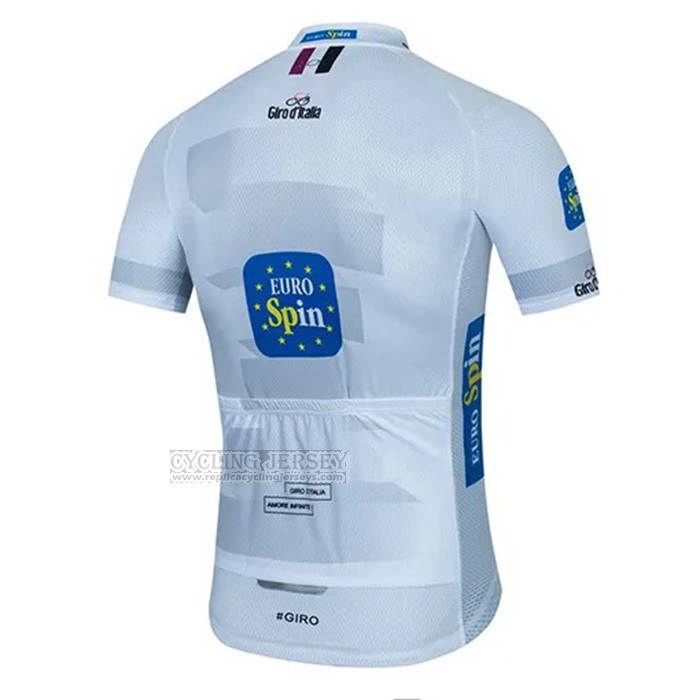 2023 Cycling Jersey Giro D'italy White Short Sleeve And Bib Short